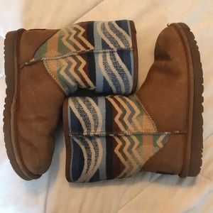 UGG X Pendleton collaboration boots